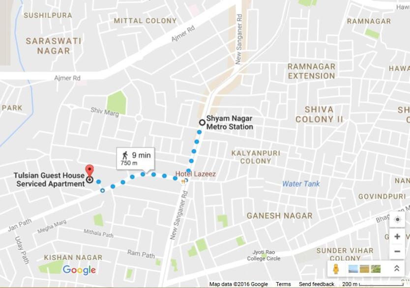 Tulsian Guest House & Apartments Jaipur Bagian luar foto